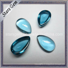 Poire Forme 106 # Spinel Cabochon